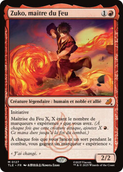 Zuko, maître du Feu