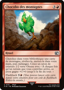 Chocobo des montagnes