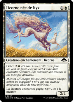 Licorne née de Nyx