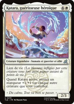 Katara, guérisseuse héroïque