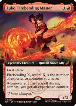 Zuko, Firebending Master