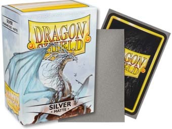 Dragon Shield -  Matte Silver 100