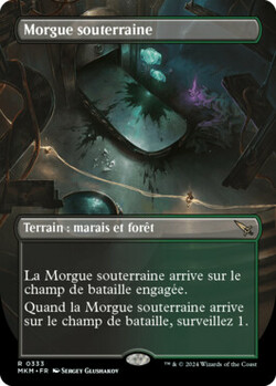 Morgue souterraine