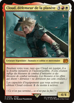 Cloud, défenseur de la planète