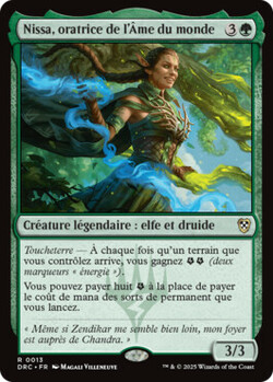 Nissa, oratrice de l'Ame du monde