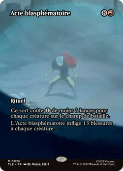 Acte blasphématoire