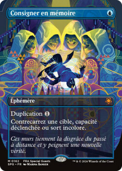Consigner en mémoire