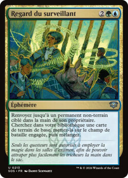 Regard du surveillant