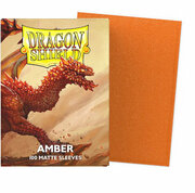 Dragon Shield -  Matte Amber 100
