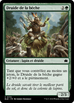 Druide de la bêche