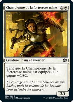 Championne de la forteresse naine