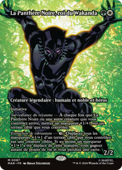 La Panthère Noire, roi du Wakanda
