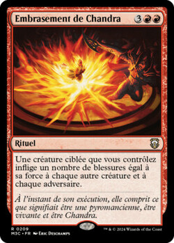 Embrasement de Chandra