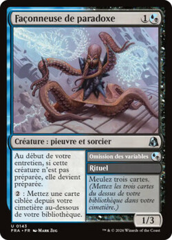 Façonneuse de paradoxe