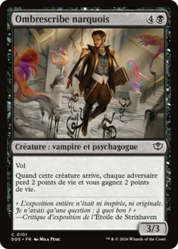 Ombrescribe narquois