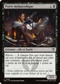 Poète mélancolique