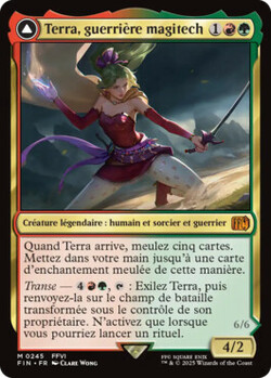 Terra, guerrière magitech