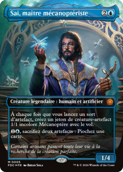 Sai, maître mécanoptériste