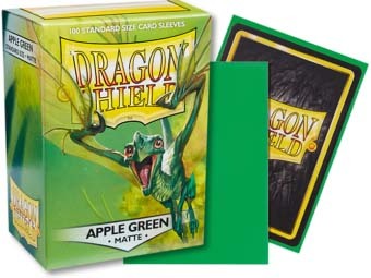 Dragon Shield -  Matte Apple Green 100