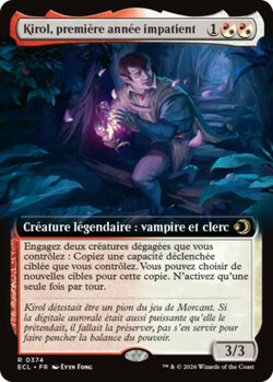 Kirol, première année impatient