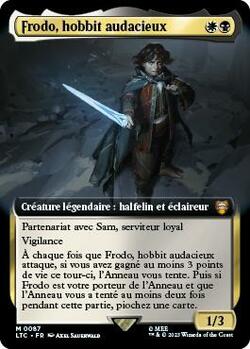 Frodo, hobbit audacieux