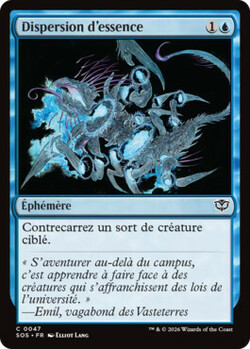 Dispersion d'essence