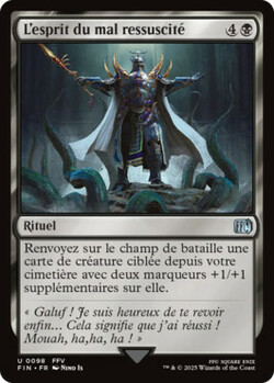 L'esprit du mal ressuscité
