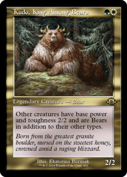 Kudo, King Among Bears