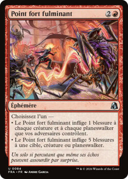 Point fort fulminant