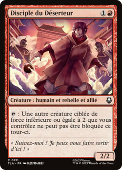 Disciple du Déserteur