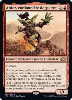 Ardoz, cordonnière de guerre