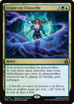 Croire en l'étincelle