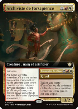 Archiviste de Forsapience