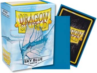 Dragon Shield -  Matte Sky Blue 100