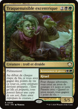 Traquenuisible excentrique