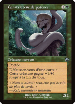 Constricteur de potence