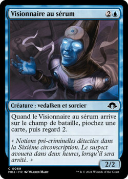 Visionnaire au sérum