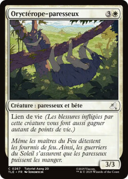 Oryctérope-paresseux