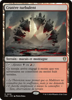 Cratère turbulent