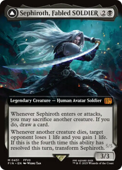 Sephiroth, Fabled SOLDIER