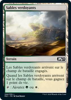 Sables verdoyants