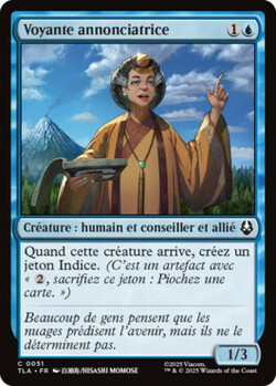 Voyante annonciatrice