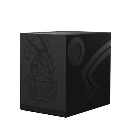 Deck Box  Dragon Shield Double Shell Shadow Black