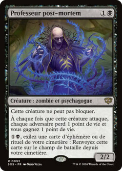 Professeur post-mortem