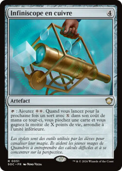 Infiniscope en cuivre