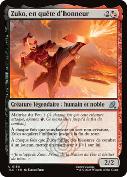 Zuko, en quête d'honneur