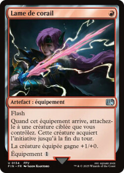 Lame de corail
