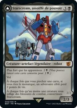 Starscream, assoiffé de pouvoir