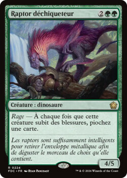 Raptor déchiqueteur