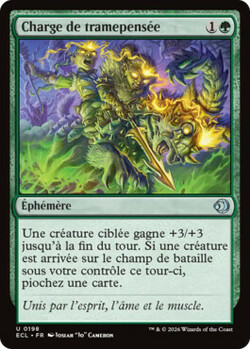 Charge de tramepensée